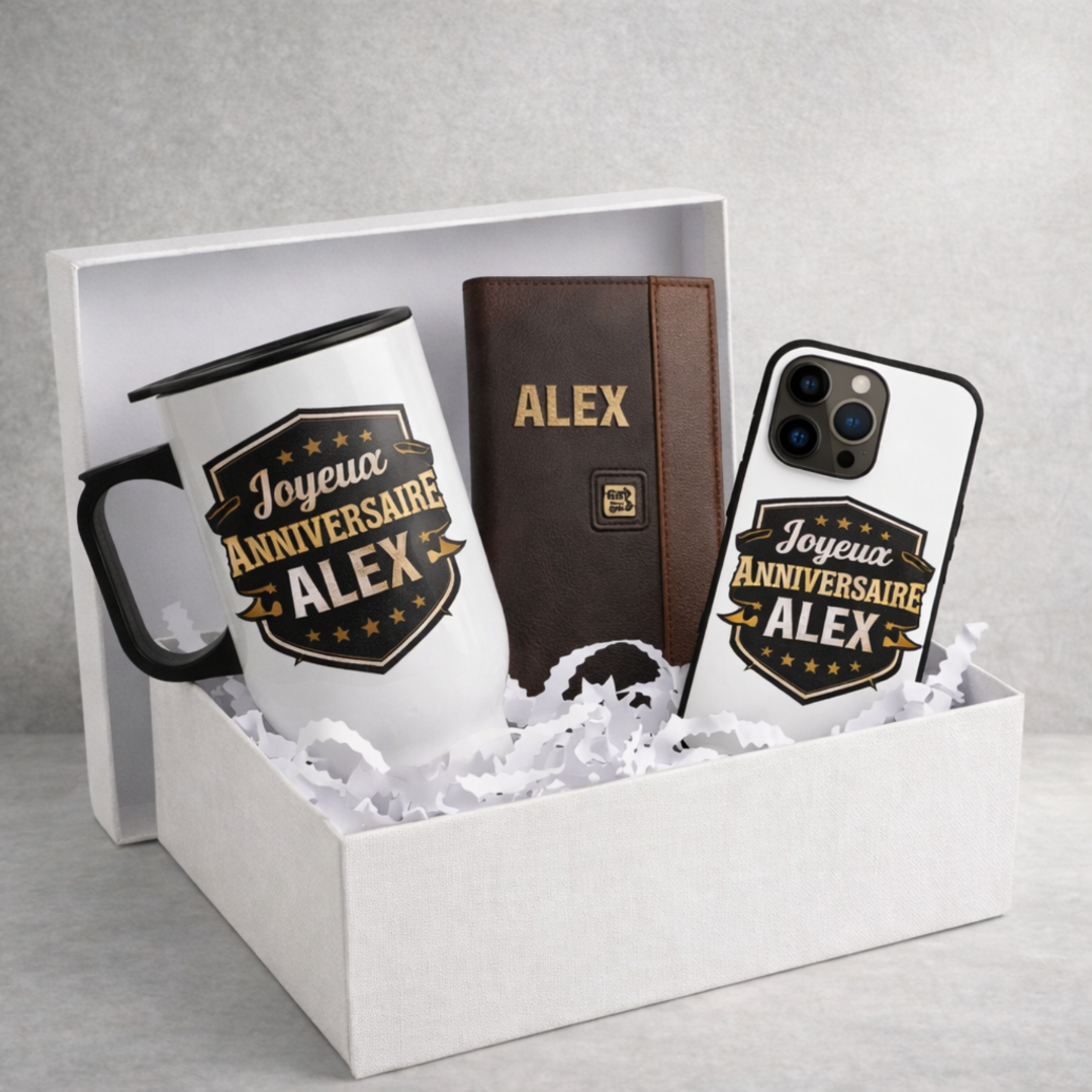 🎁 Coffret anniversaire personnalisé – Élégance & impact - Image 3