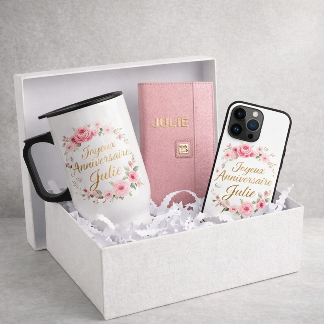 🎁 Coffret anniversaire personnalisé – Élégance & impact - Image 2